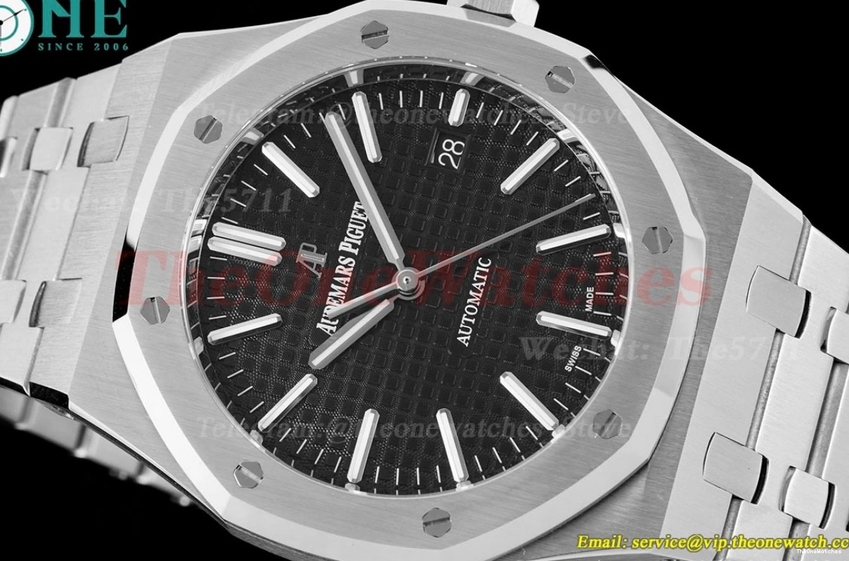 41mm SS Super Stk SA3120 SS Oak Black 15400 Royal Clone IPF 1210